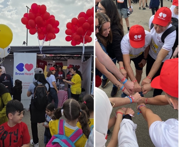 Running the 5KM Fund Run for Brave Heart