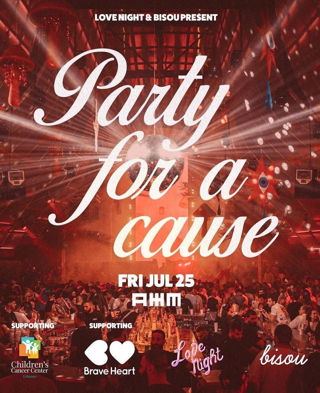 Love Night x Bisous at AHM Shines a Spotlight on Brave Heart & CCCL