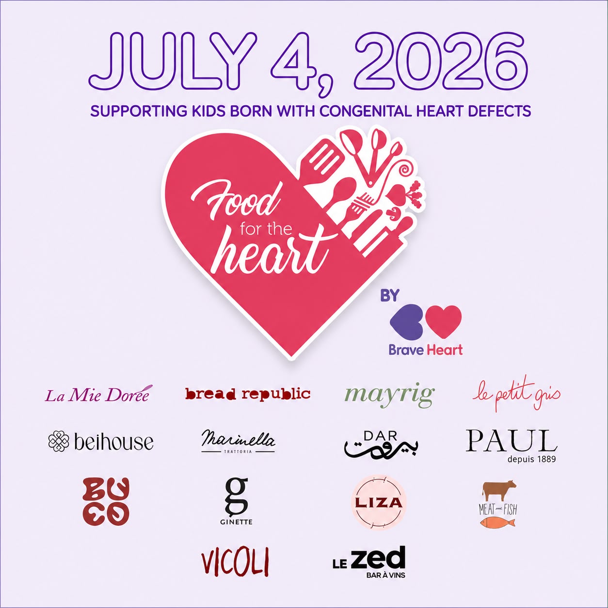 FOOD FOR THE HEART 2026